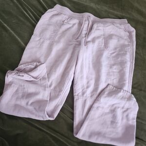 Maurices Light Pink Capris